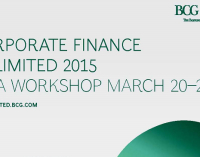 BCG te invita a un workshop en Milán: Corporate Finance and Private Equity